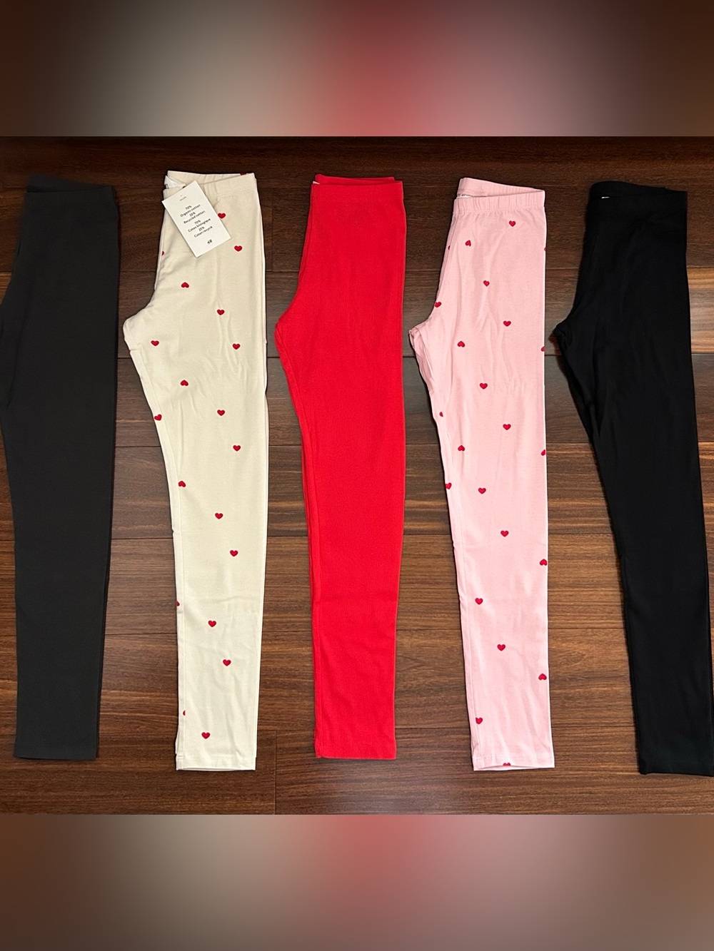 BNWT H&M Organic Cotton Leggings Set